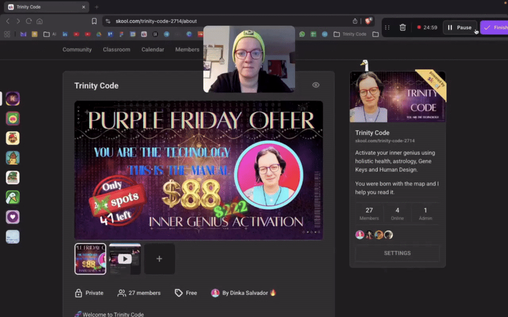 Got My Purple Friday Offer Up and Running AND Already Some Sales!