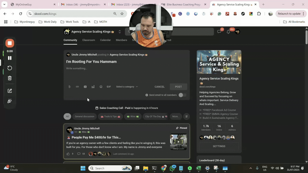 Massive Shoutout To Hammam