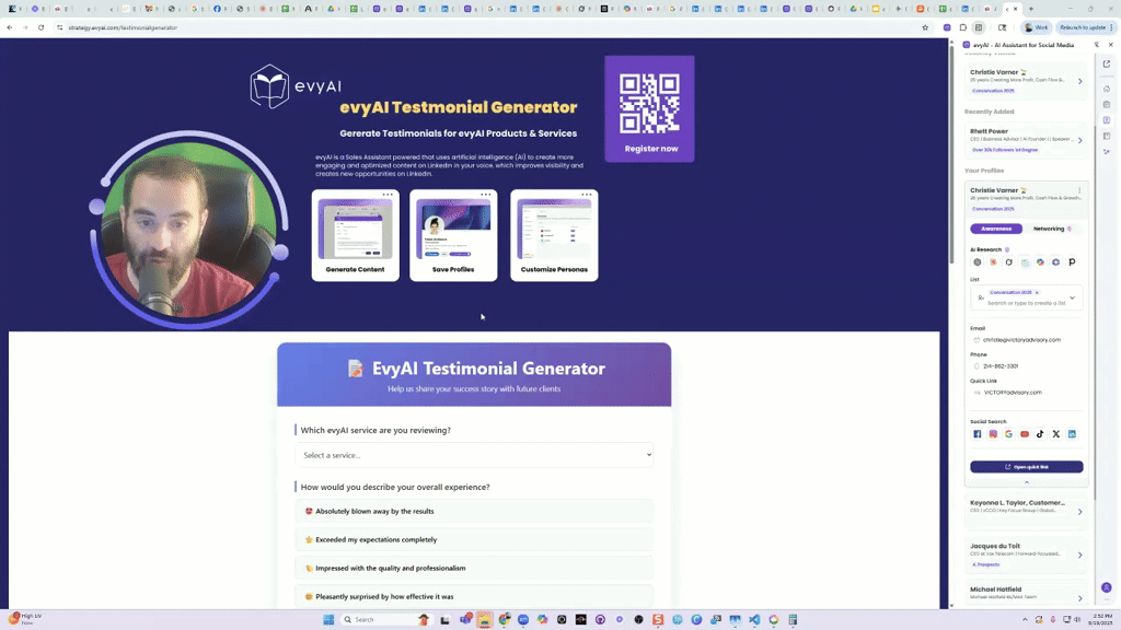 Want to check out our Testimonial Generator?