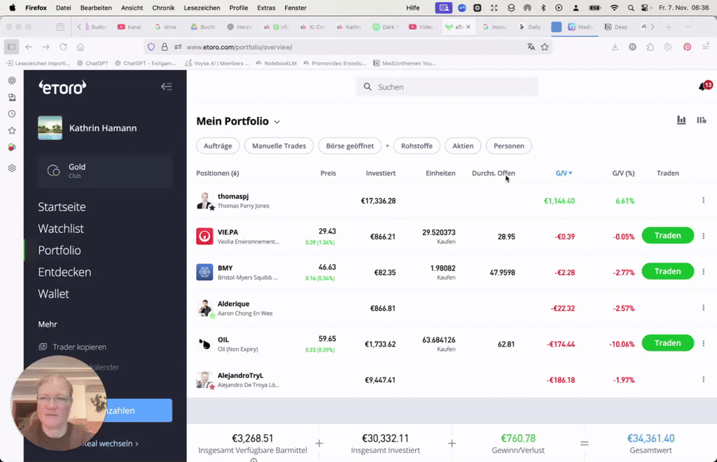 eToro Update - 7.11.2025