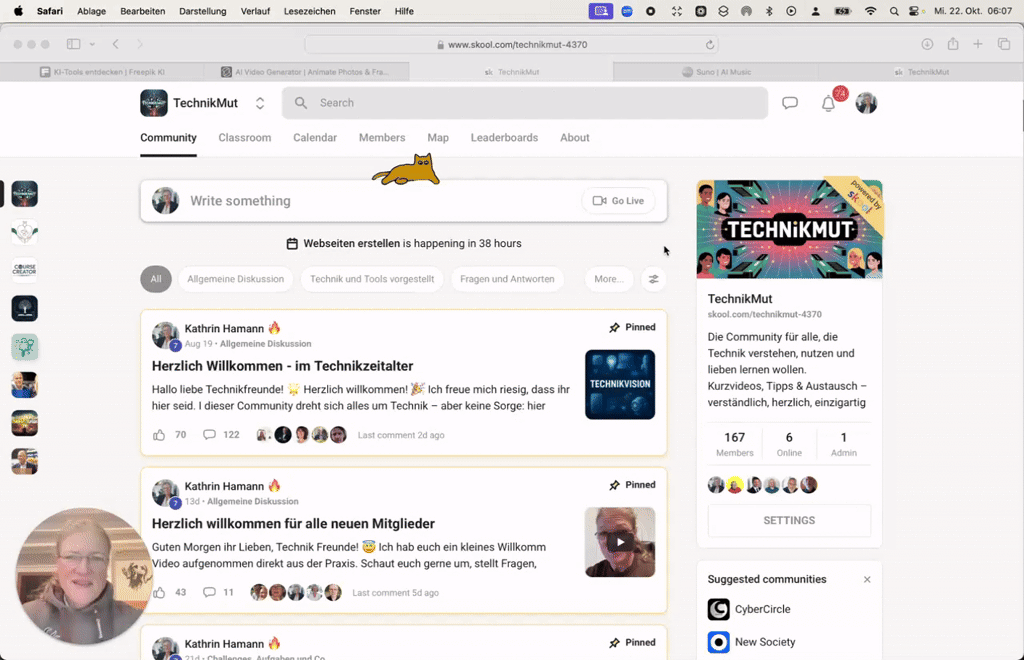Kleiner Reminders für Donnerstag 19:30 Uhr