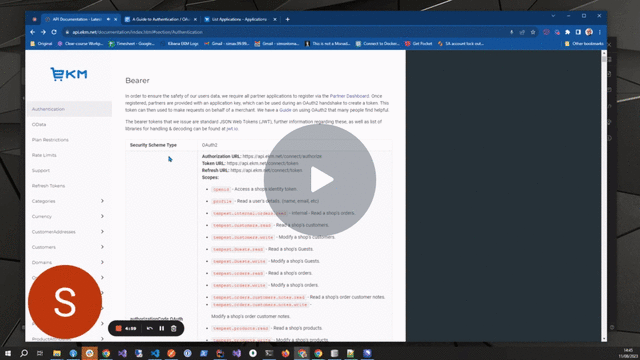 API Documentation - Latest - EKM