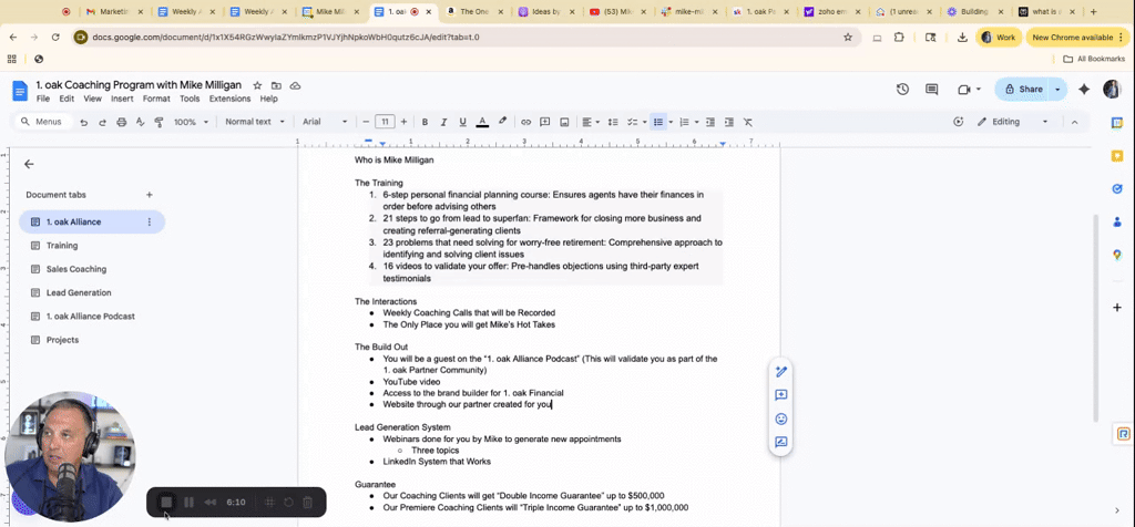 Welcome to 1. oak Collective--Changing Financial Services One Firm at a Time