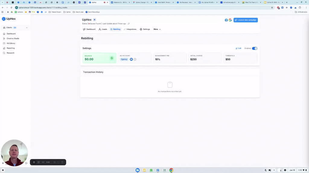 Huge Rebilling Update! Use Client's Ad Accounts