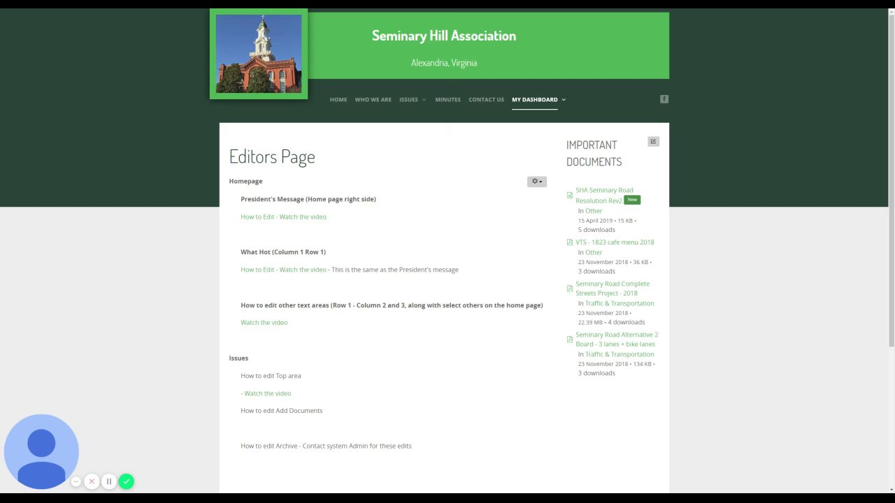 Preview of Editors Guide