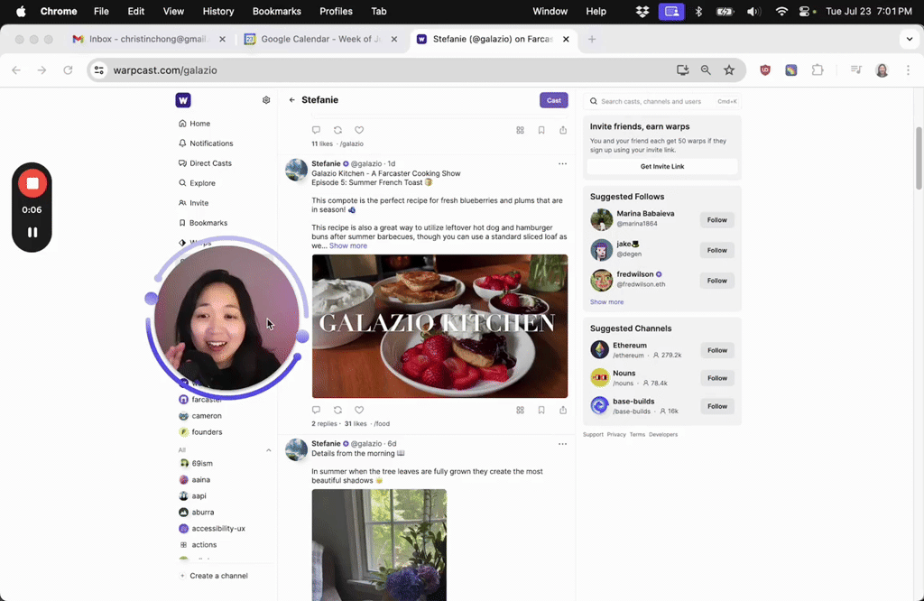 Reacting to Stephanie's French Toast 🍳
