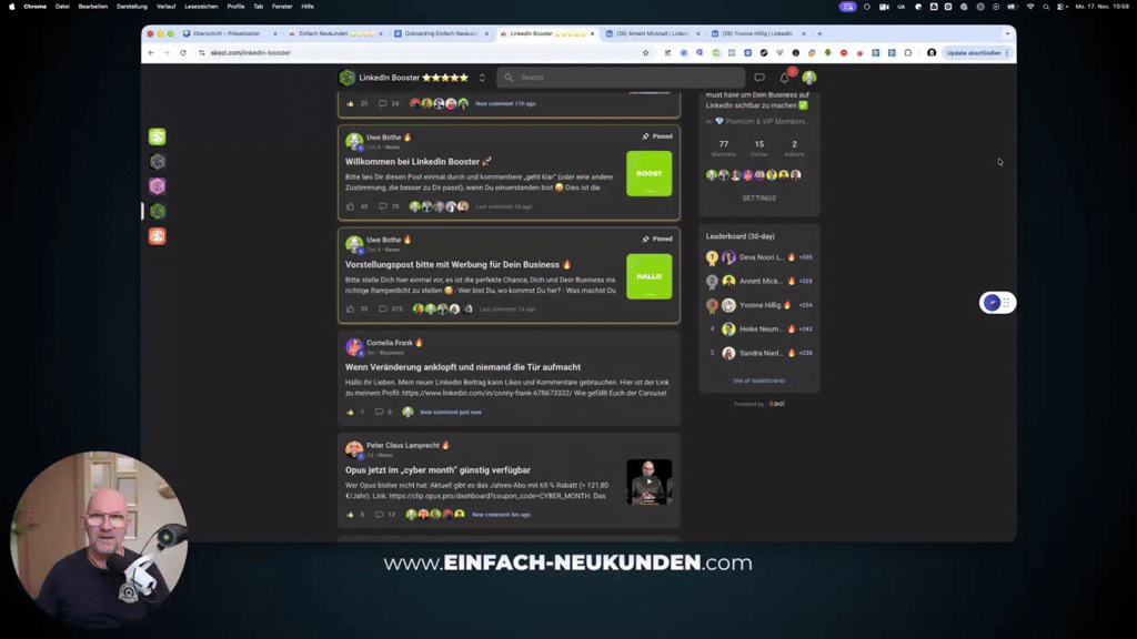 So funktioniert das hier nicht...