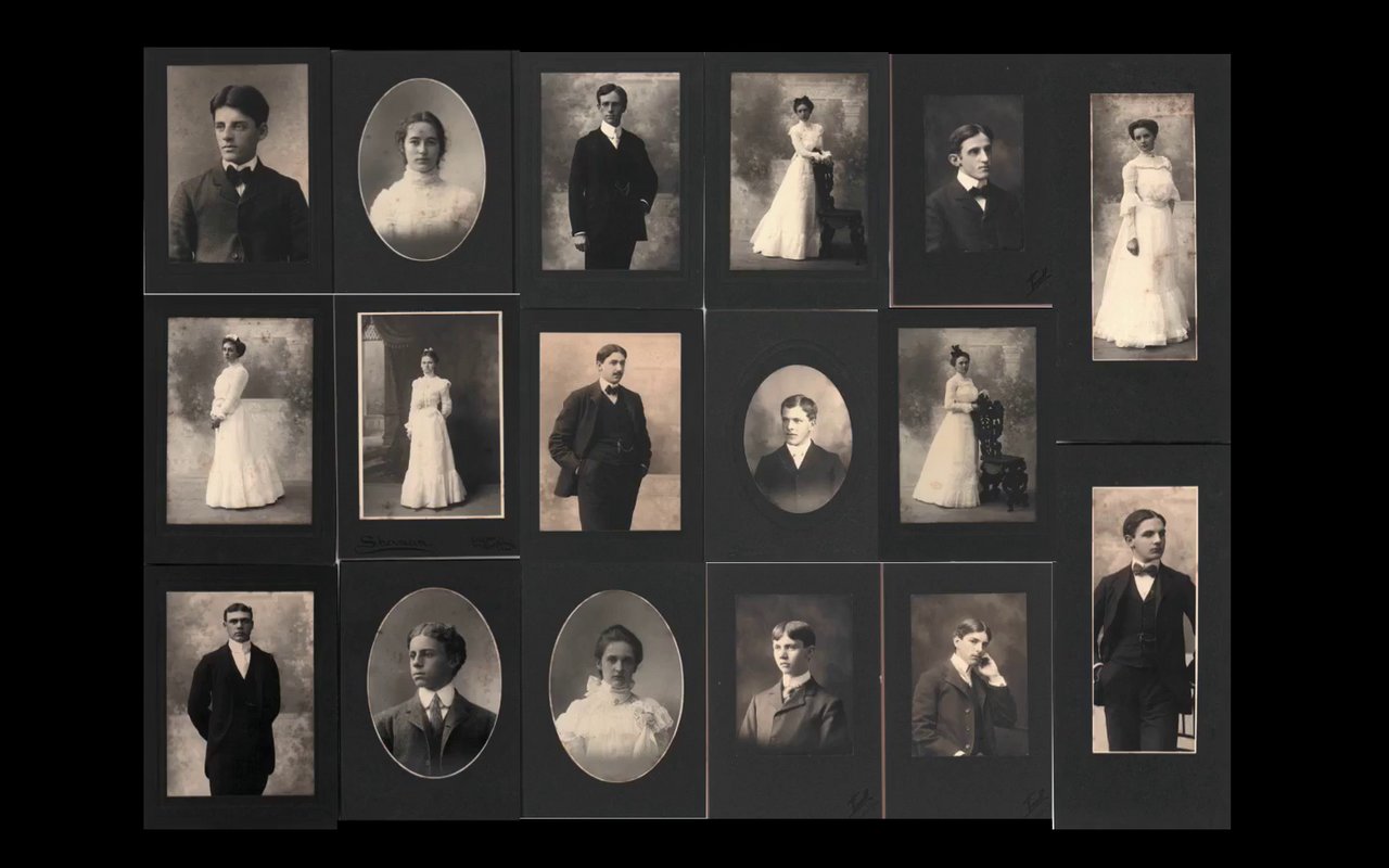 Preview of Collecting History: 1901 senior portraits