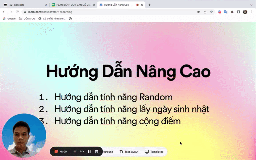 Hướng dẫn nâng cao (Dành cho học viên đã hoàn thành 6 bài thực hành trong khoá Messenger Marketing Mastery)