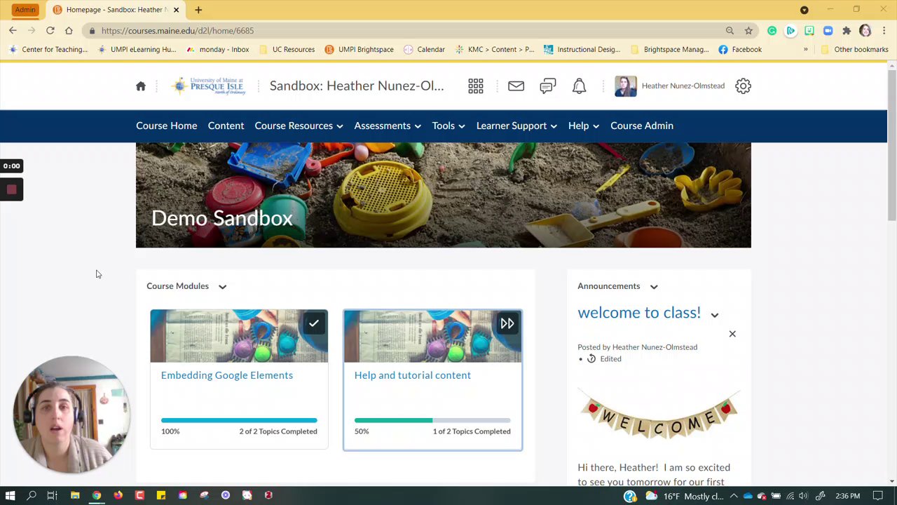 Preview of Zooming with Students, using Brightspace