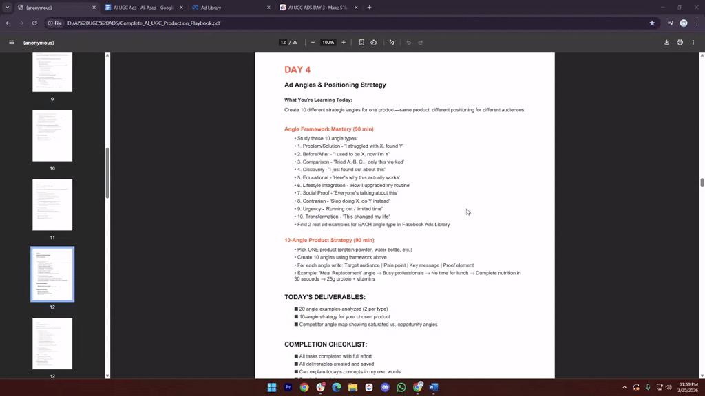 AI UGC ADS Day 4