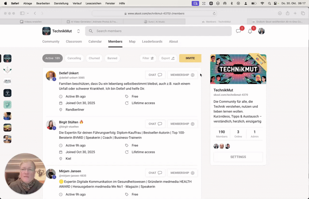 Herzlich Willkommen bei TechnikMut - an alle :-)