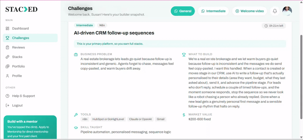 AI-driven CRM follow-up sequences