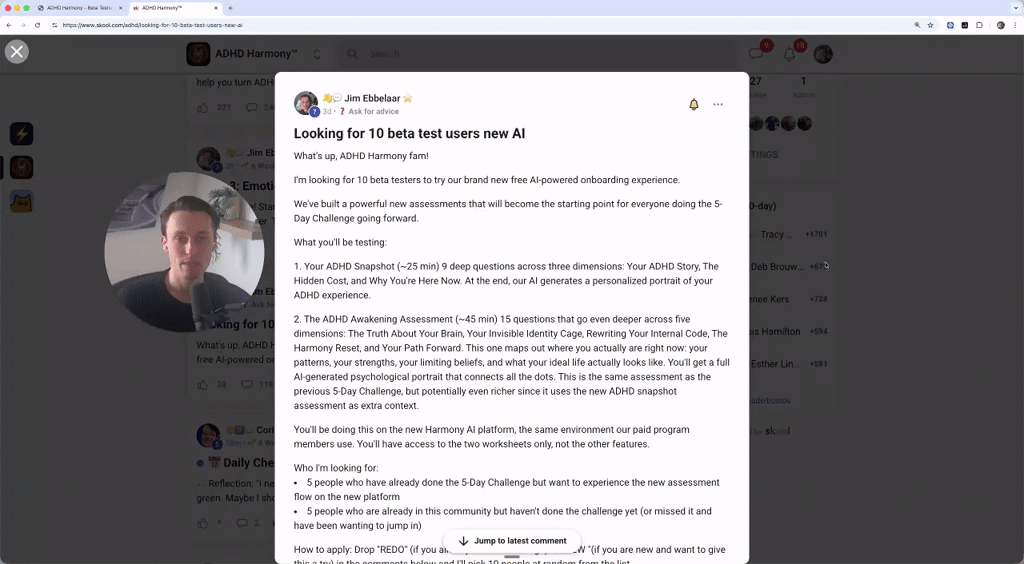 Beta testers announced for new AI
