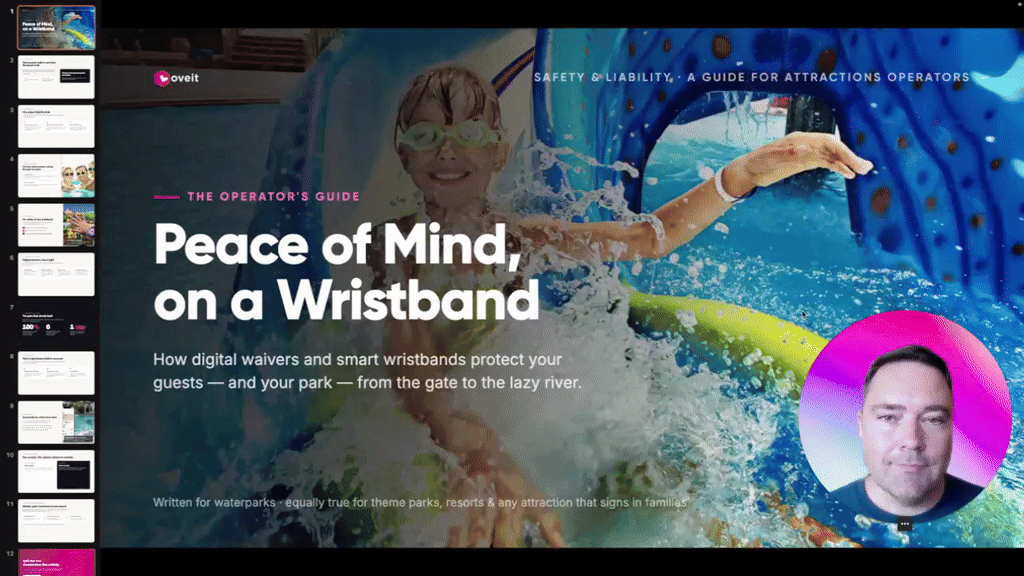 Digital Waivers and Smart Wristbands for Safety — video preview