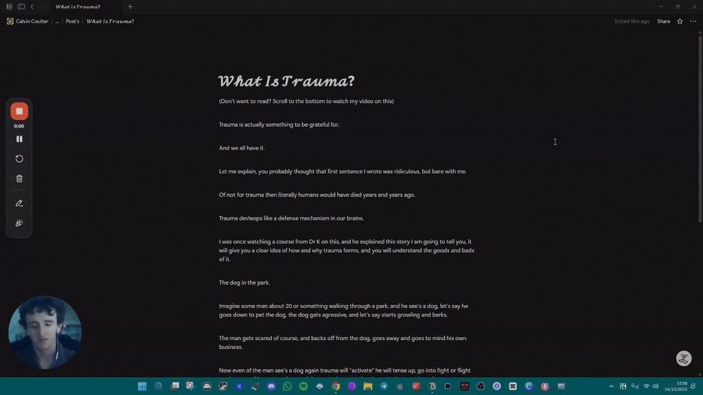 𝒲𝒽𝒶𝓉 𝐼𝓈 𝒯𝓇𝒶𝓊𝓂𝒶?