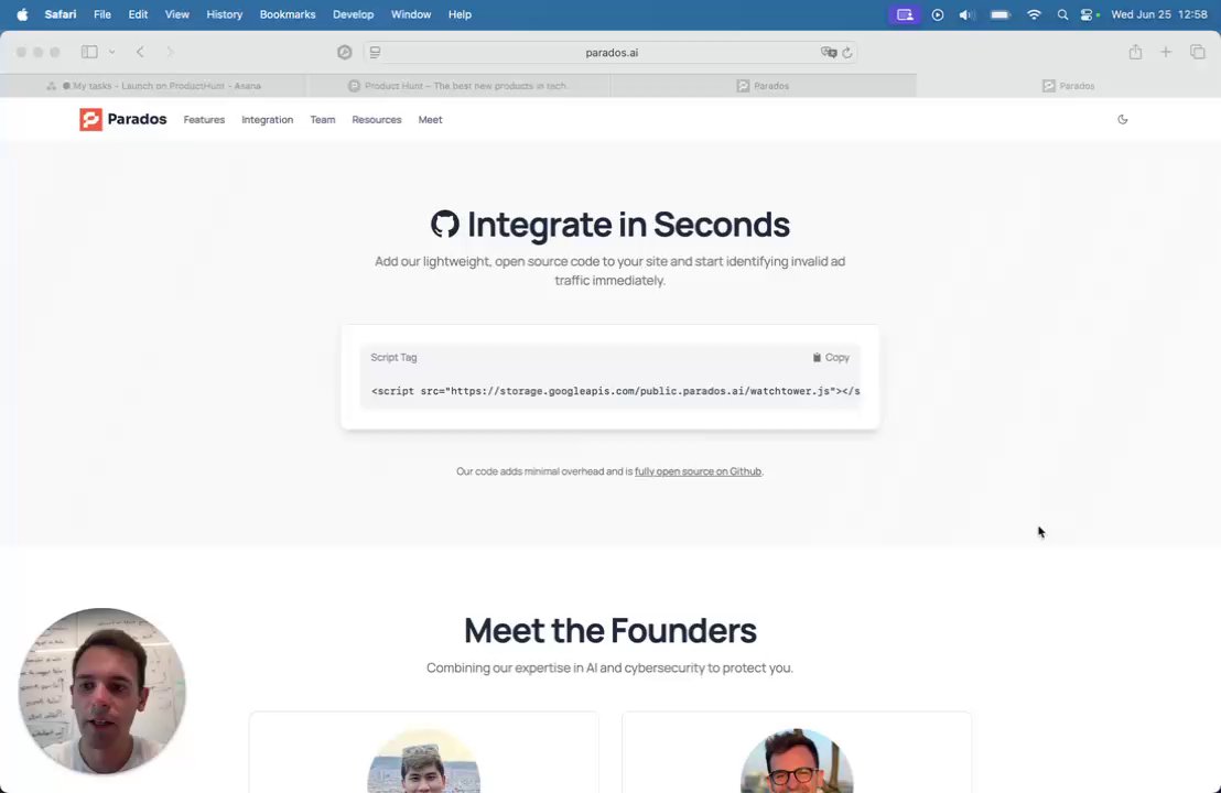 Preview of parados.ai - Ad Protection