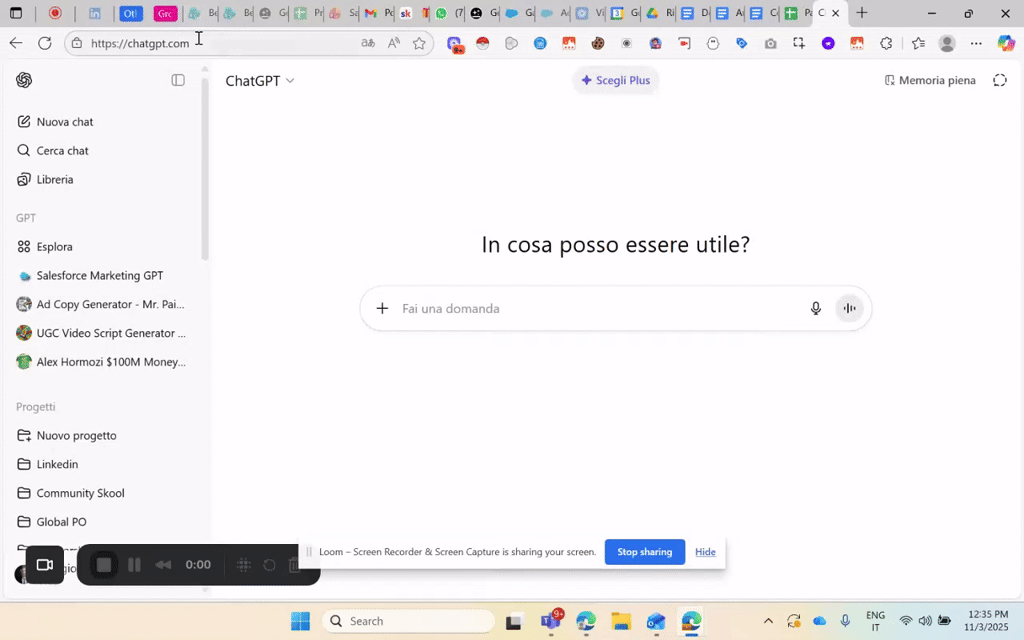 La mia pienissima delivery