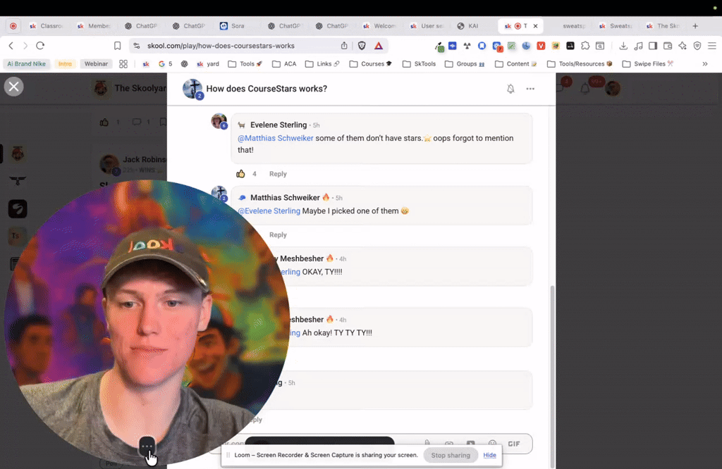 How Course Stars work in the Yard (and what they get you)