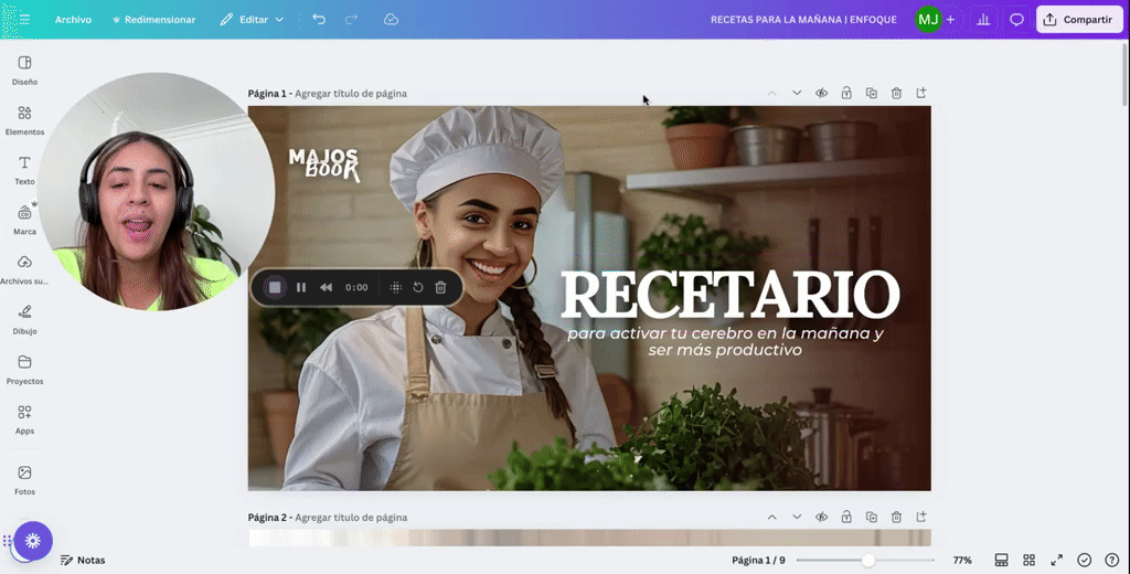👩🏽‍🍳 ¡Recetario MAÑANERO para ser + Productivos! 🤓