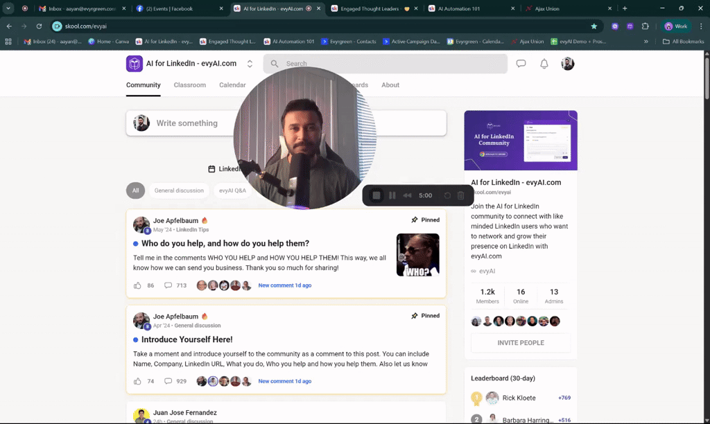 How to access Quick Links in evyAI Learning Hub