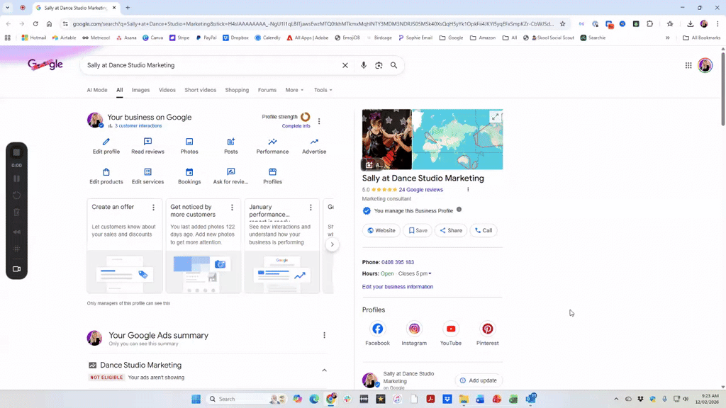 How to set 'special hours' in your Google Business Profile