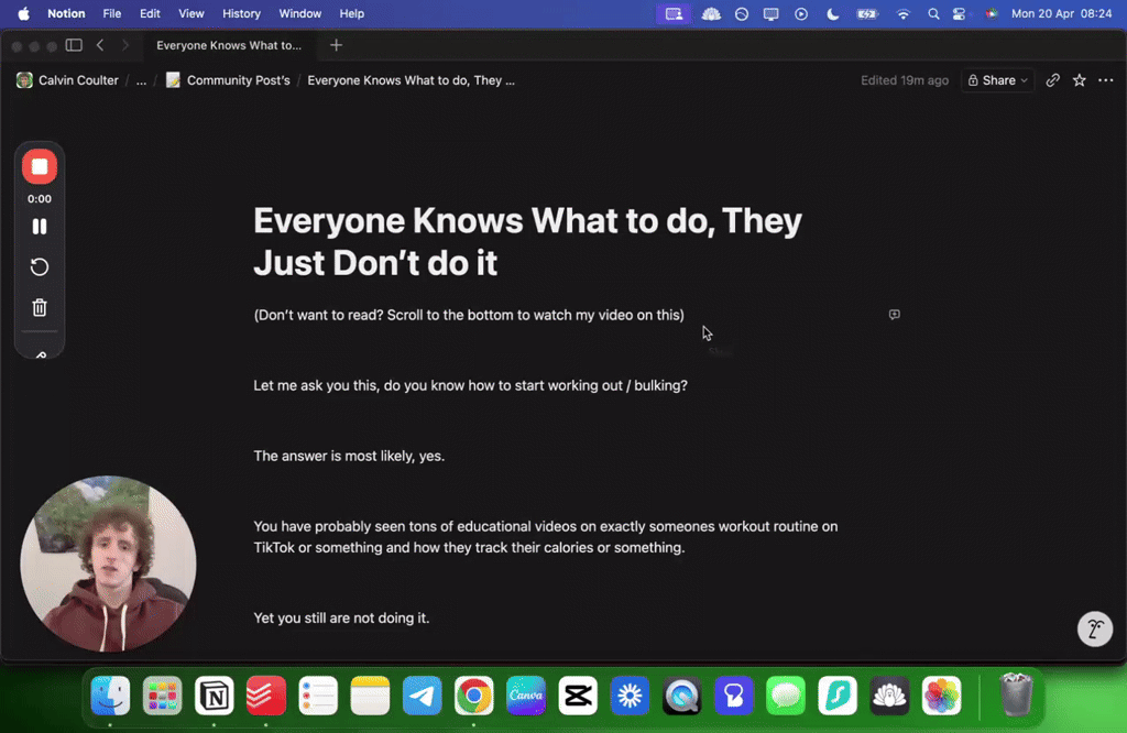 Everyone Knows What to do, They Just Don’t do it