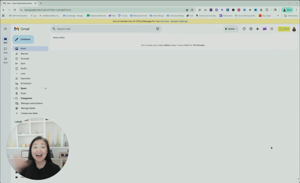 🌱 Cut Email Overwhelm in 10 Minutes with this Gmail Trick