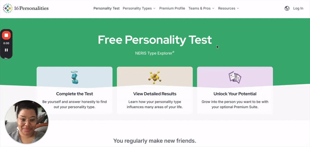 What's your personality type?