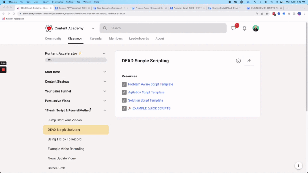 DEAD Simple Scripting - Content Systems · Content Academy