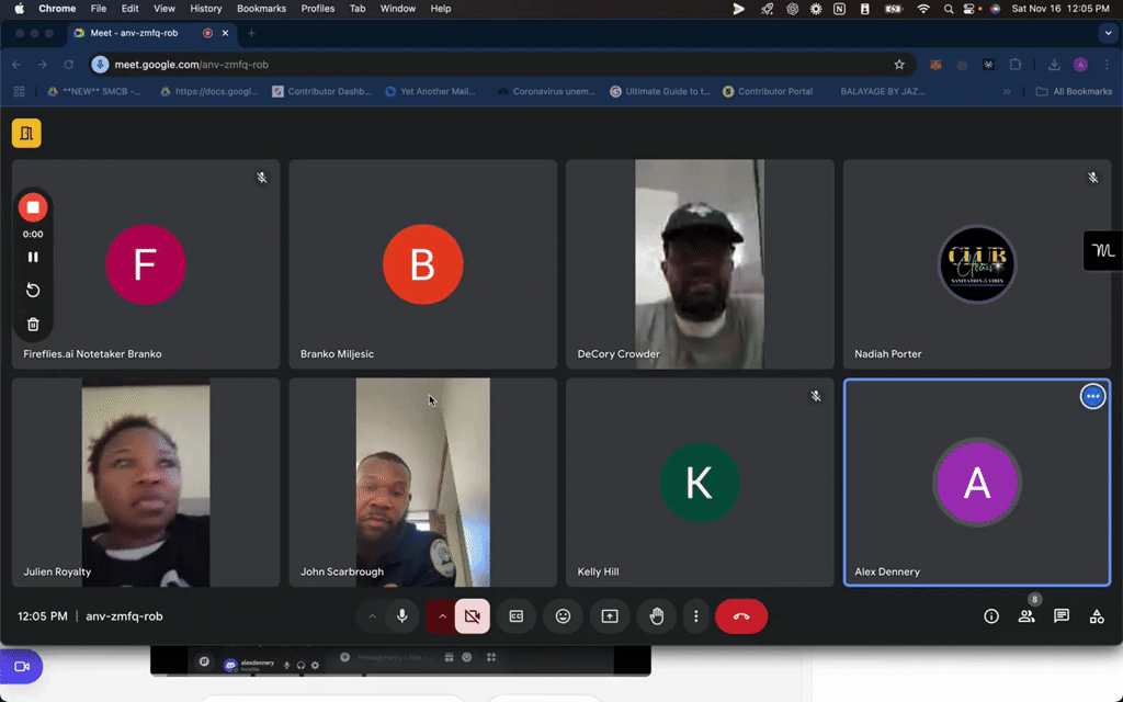 Had a great weekly call! Thanks everyone for joining on in! 