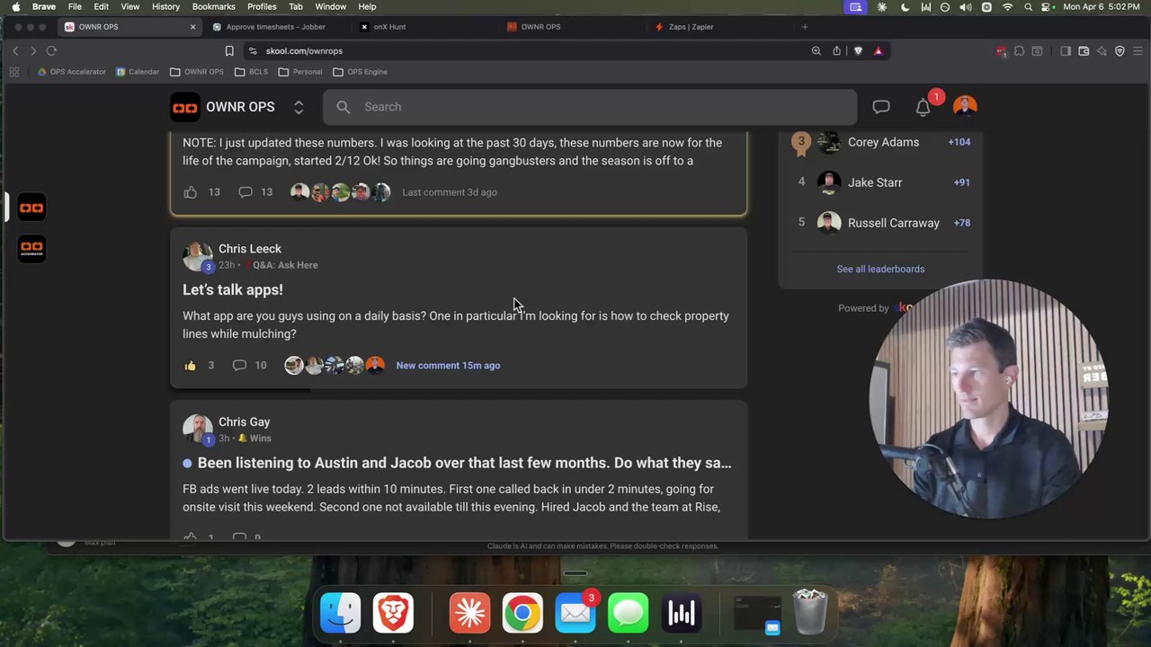 Exact Apps Running Bear Claw (And Why I’m All-In On AI)