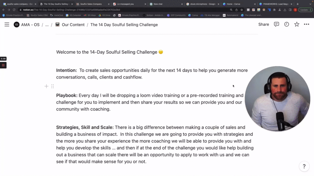 [START HERE] Welcome to the 14 Day Soulful Selling Challenge