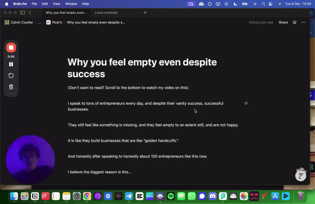 Why you feel empty even despite success