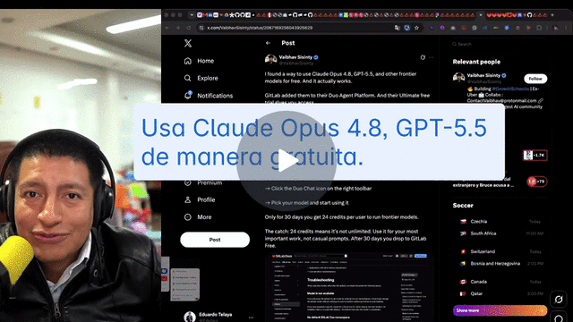 Usa Claude Opus 4.8, GPT-5.5 de manera gratuita.