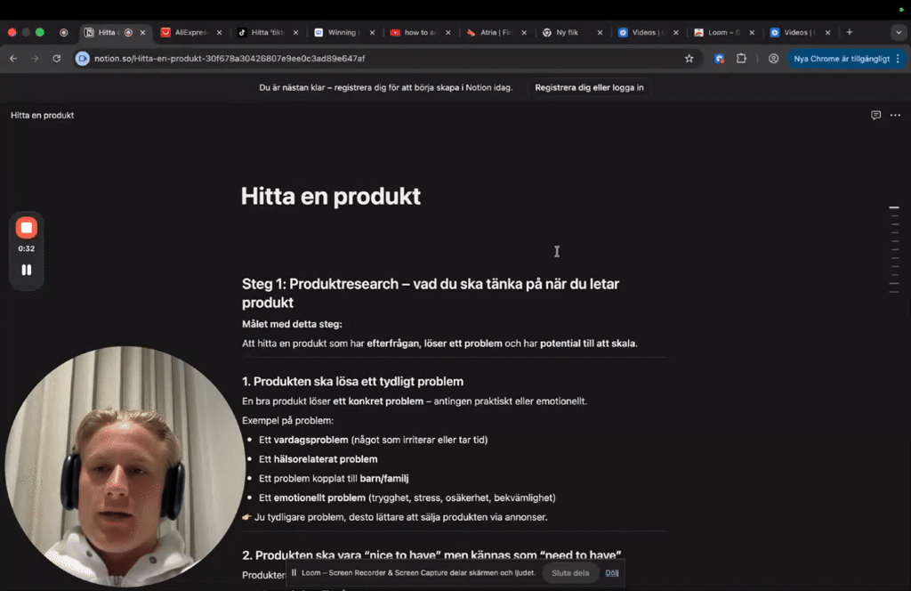 Hitta en bra produkt!🟢