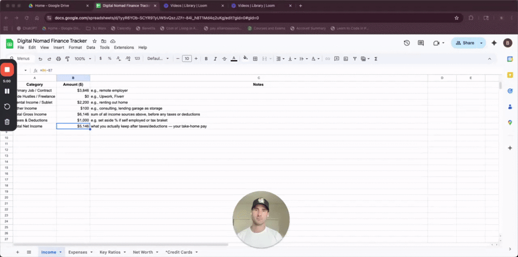 Nomad Finance Tracker 