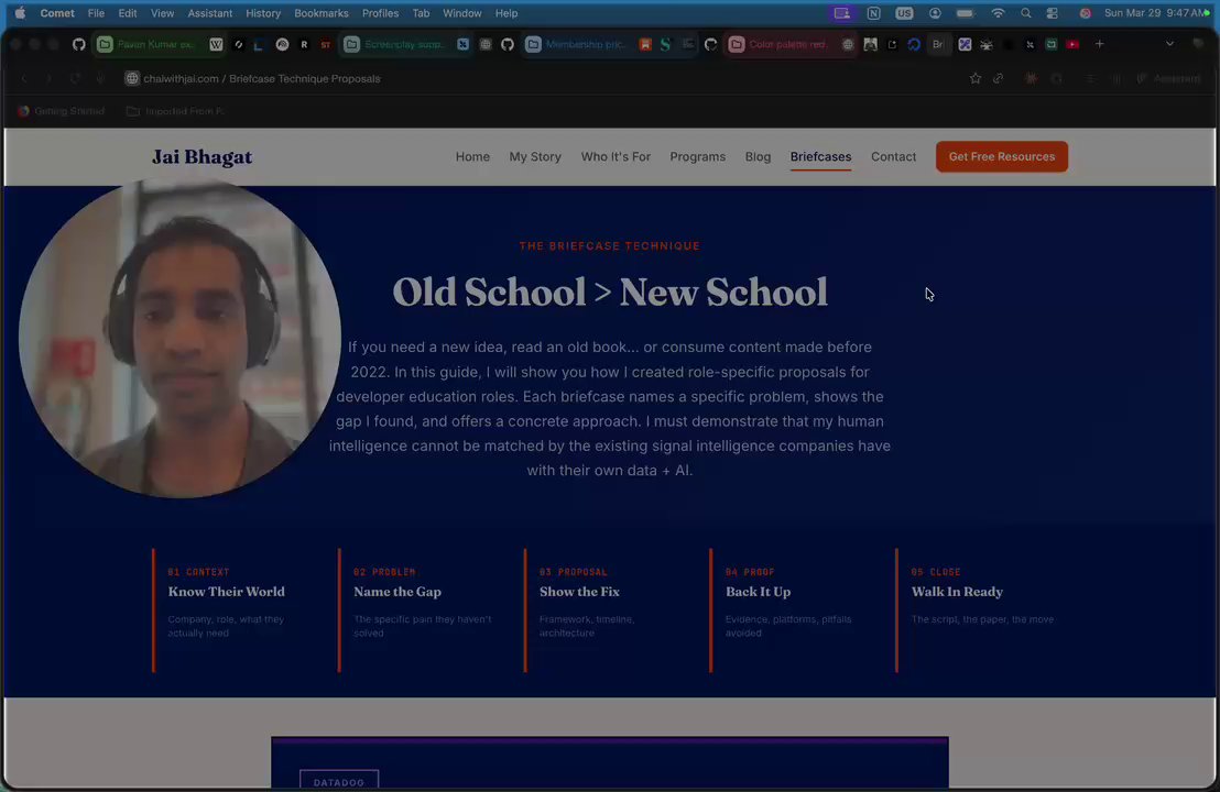 Thumbnail preview of the LangChain Education Engineer briefcase Loom walkthrough