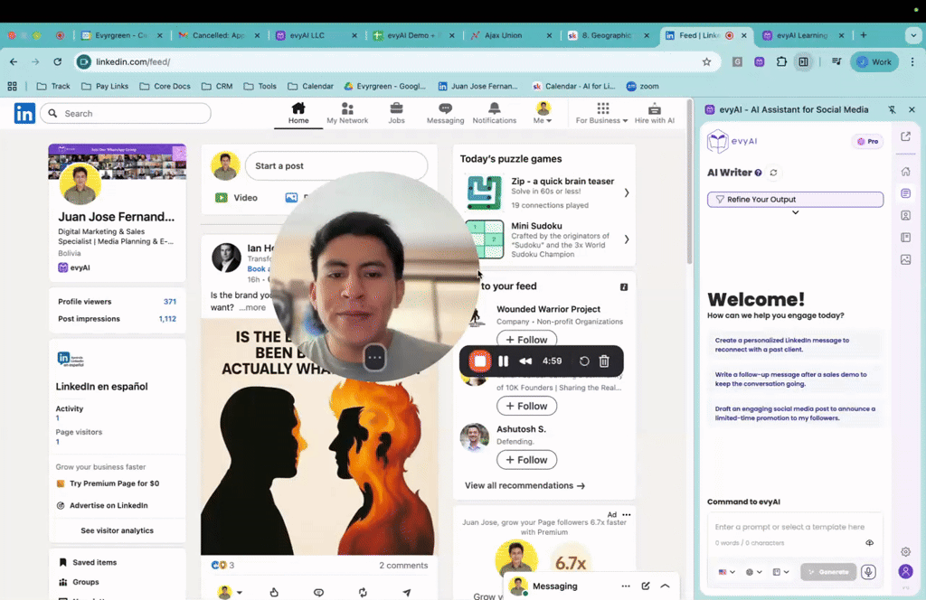 # How to Write Personalized Emails Using evyAI in Minutes 📧