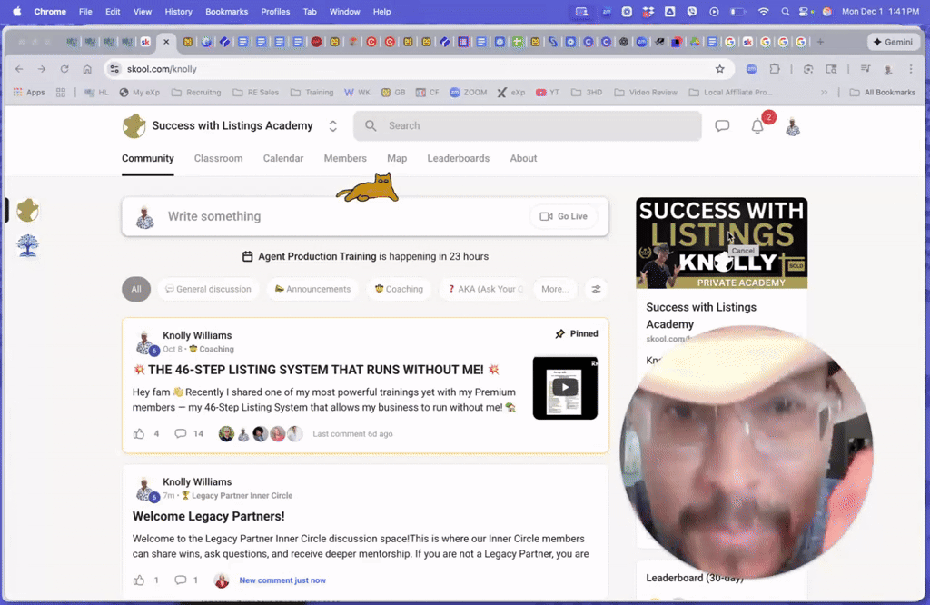  Welcome Legacy Partners! (Inner Circle Only)
