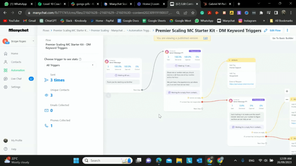 Manychat duplicate leads
