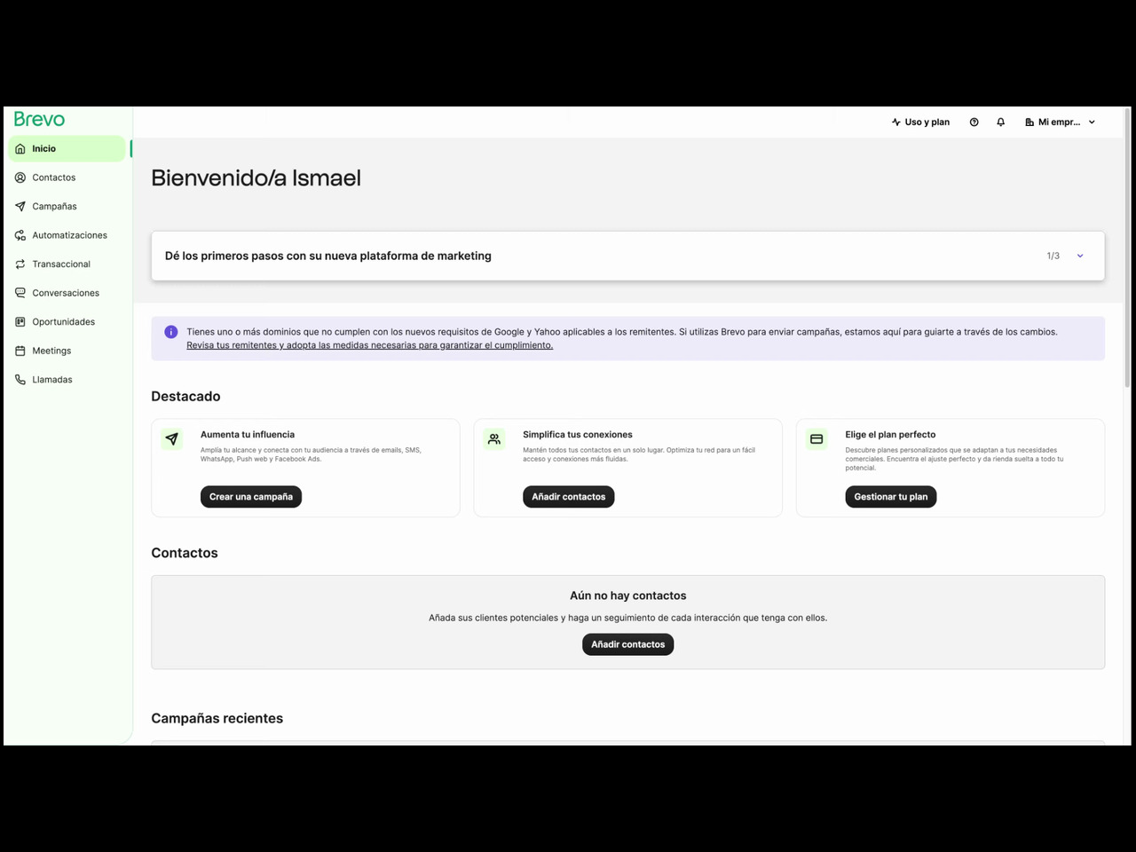 Cómo personalizar plantillas y verificar el remitente en Brevo