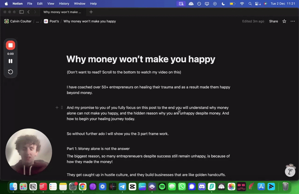 Why money won’t make you happy