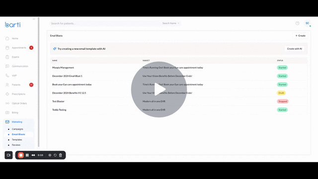 AI email campaign