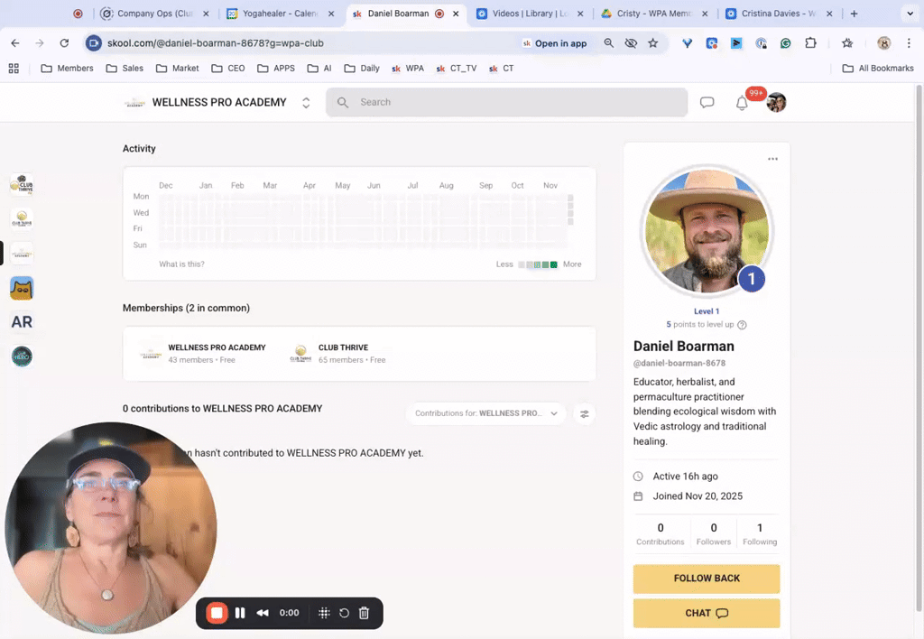 Daniel Boarman - Welcome to WPA!