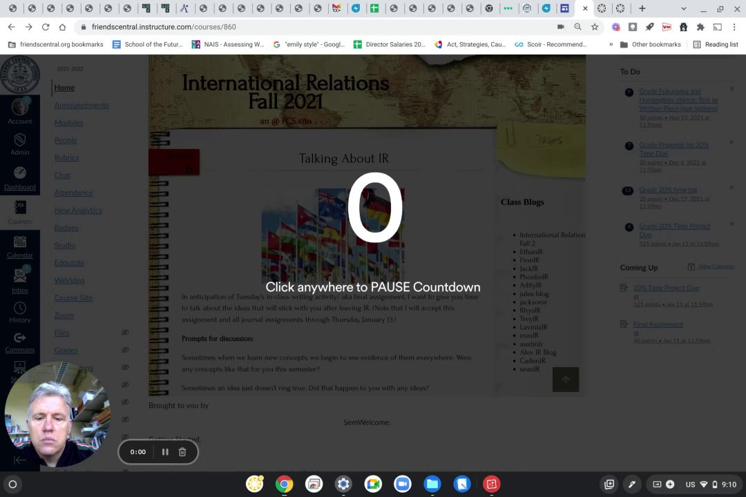 Preview of International Relations 2021 - 11 January 2022