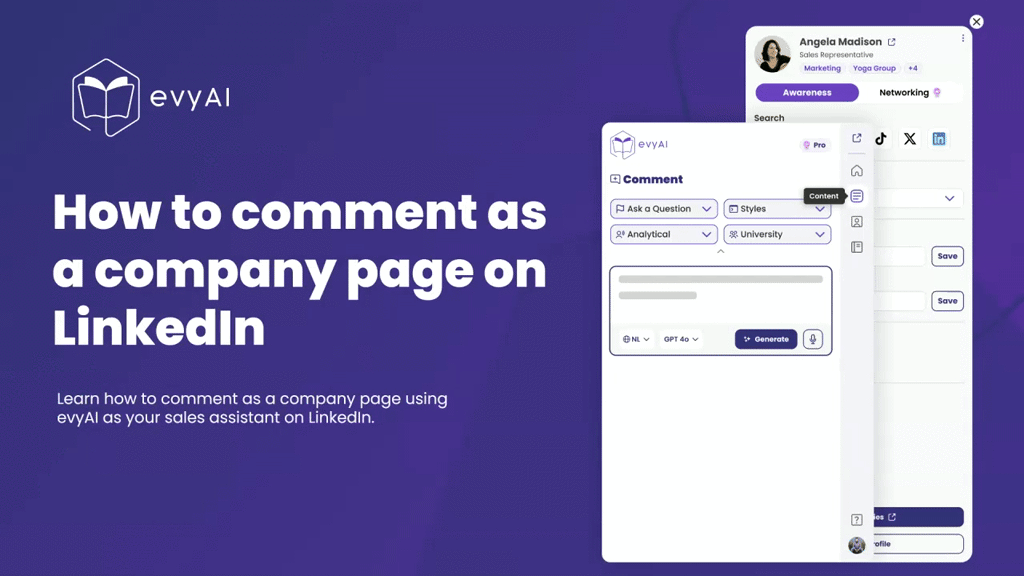 How to comment from a LinkedIn Company Page on any POST! · AI for ...