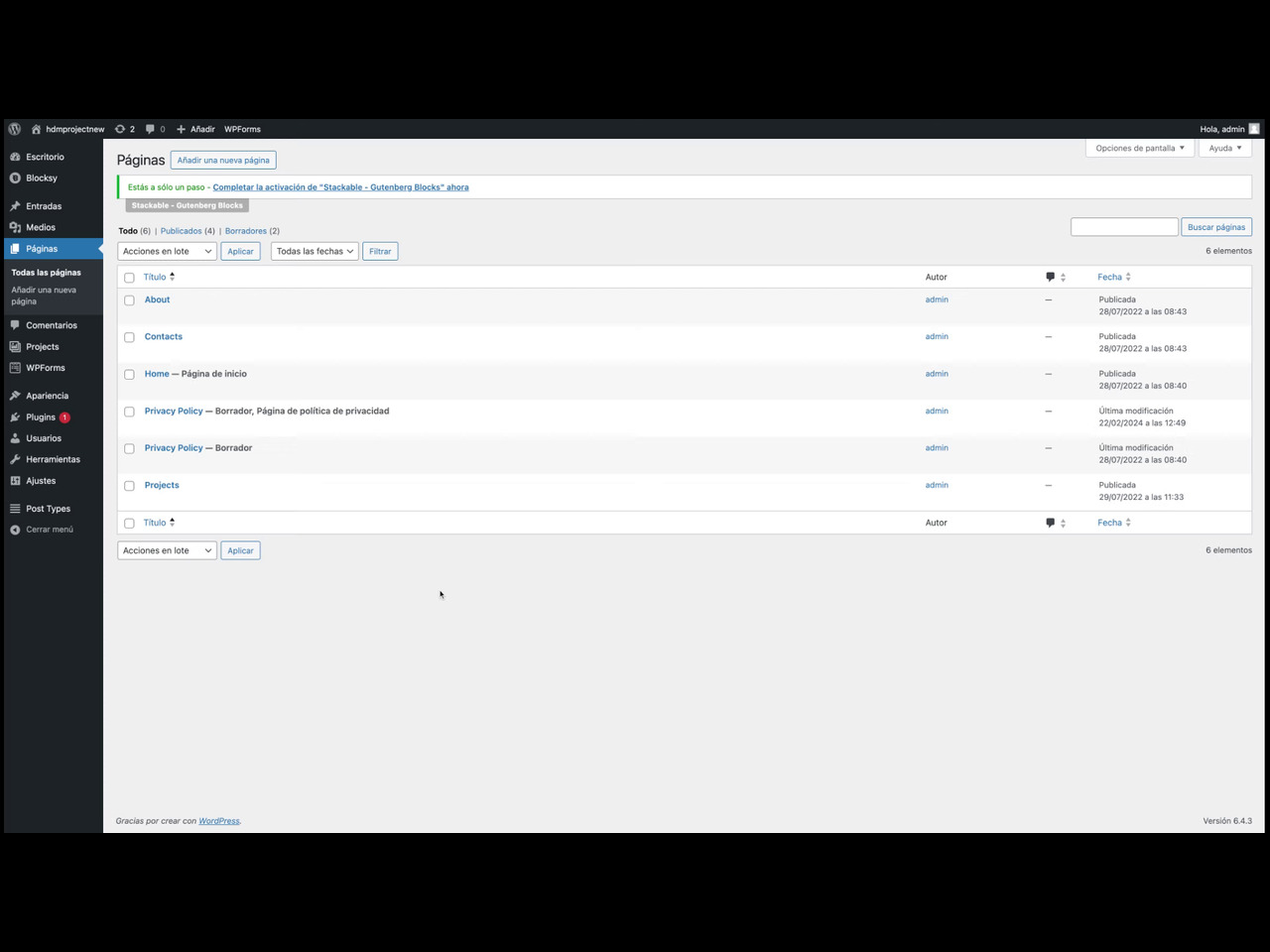 Guía completa del editor de bloques de Gutenberg