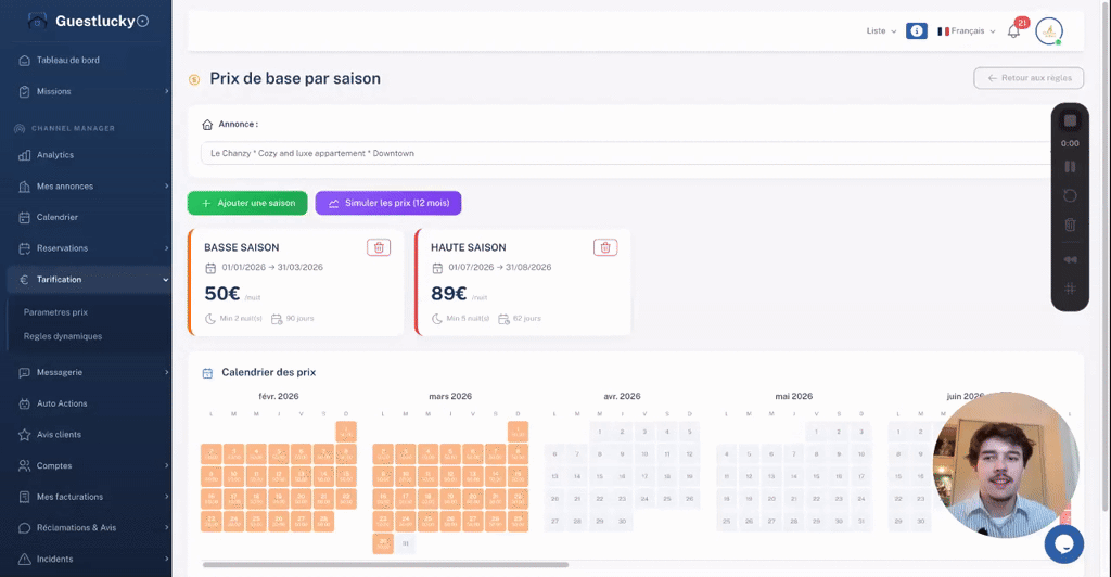 Sortie officielle Channel Manager Guestlucky 🥳