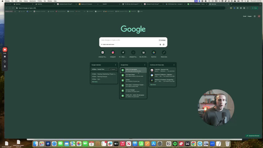 Behind the scenes :)